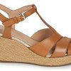 Geox Soleil (D25N7C00043) camel Sandalias mujer