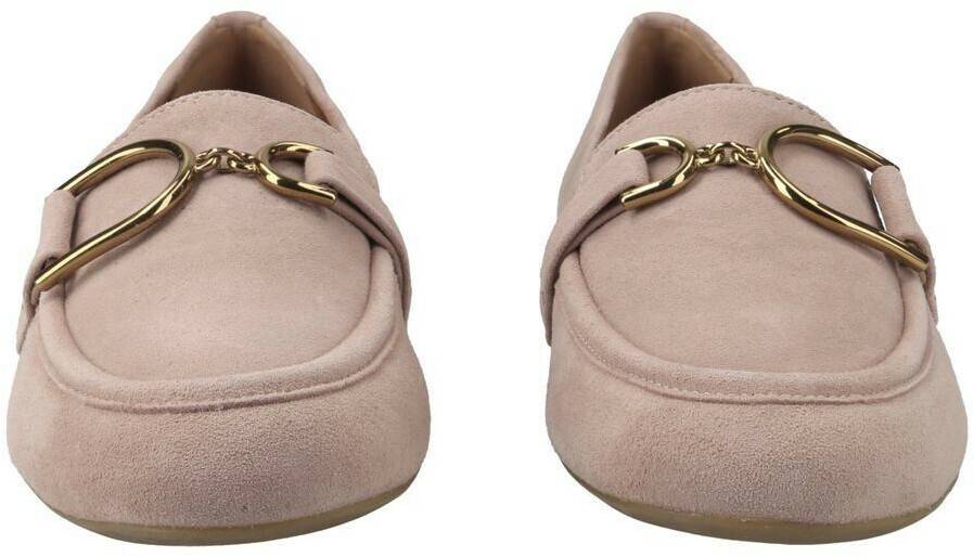 Geox Slipper Moccasin PALMARIA suede beige Zapatos cerrados de mujer