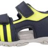 Geox B Sandal Flaffee Boy (B3559C) navy/fluo yellow Calzado infantil