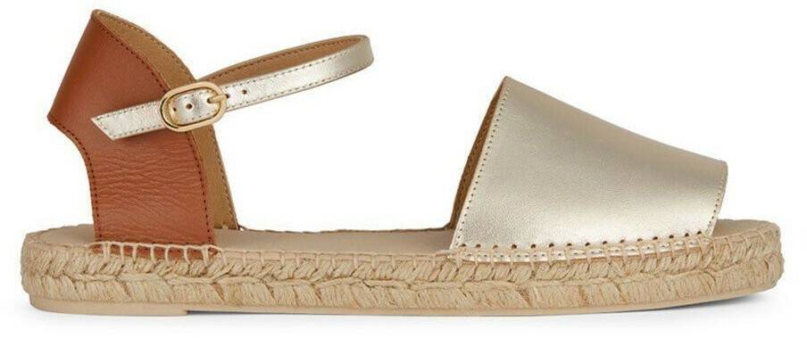 Geox Lampedusa Espadrilles golden Zapatos cerrados de mujer