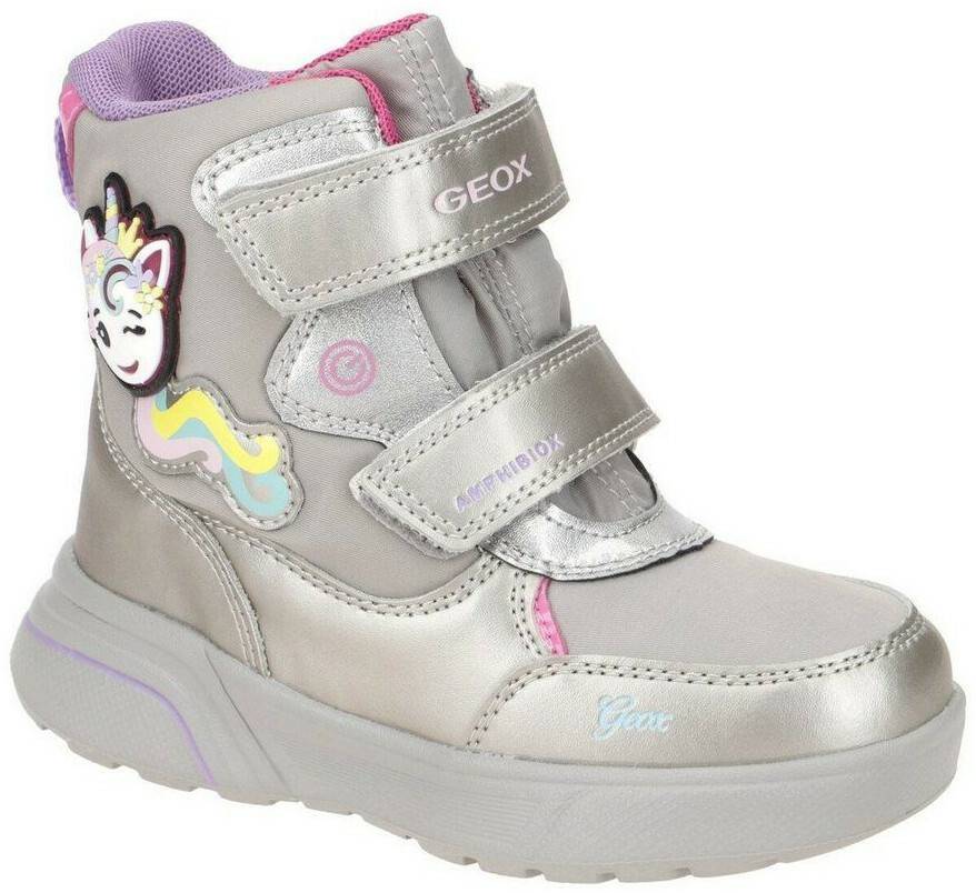 Geox J Sveggen Girl Abx (J268AA) dk silver/fuchsia Calzado infantil