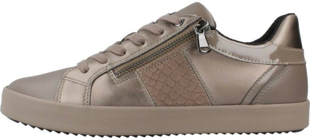 Geox D BLOMIEE E Sneaker DK Taupe Sneakers