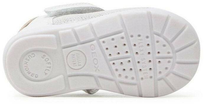 Calzado infantil Geox B Kaytan (B3551C) white/silver