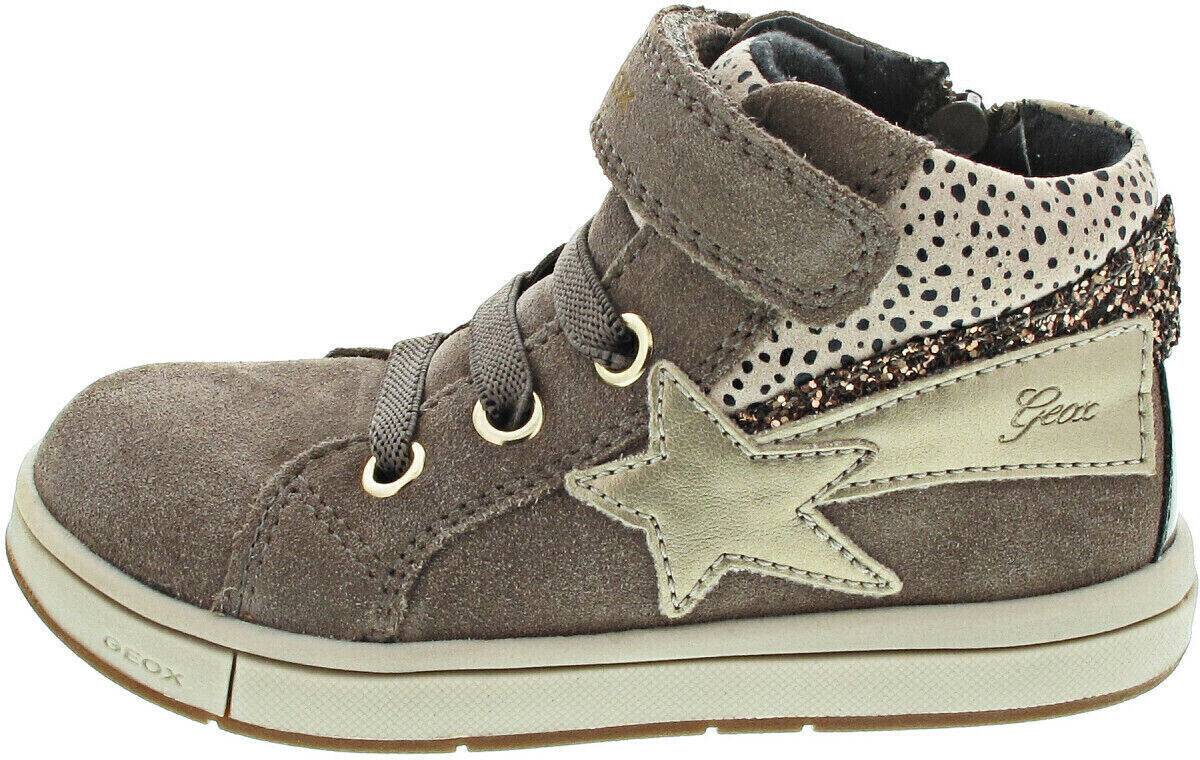 Geox Trottola Baby Girls' First Walking Shoe brown Calzado infantil