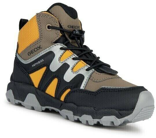 Geox Sneakers J Magnetar Boy B Abx J263ZA 0CEFU C6F2G Brown Calzado infantil