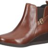 Geox d anylla wedge brown Botines de mujer