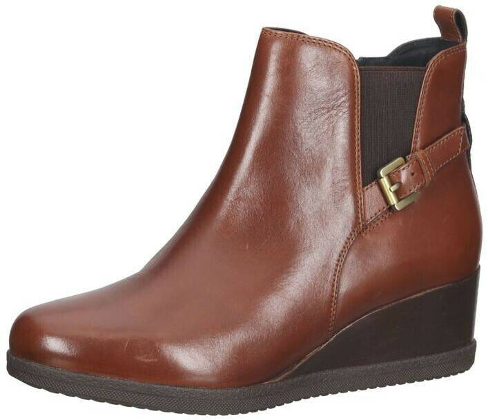 Geox d anylla wedge brown Botines de mujer