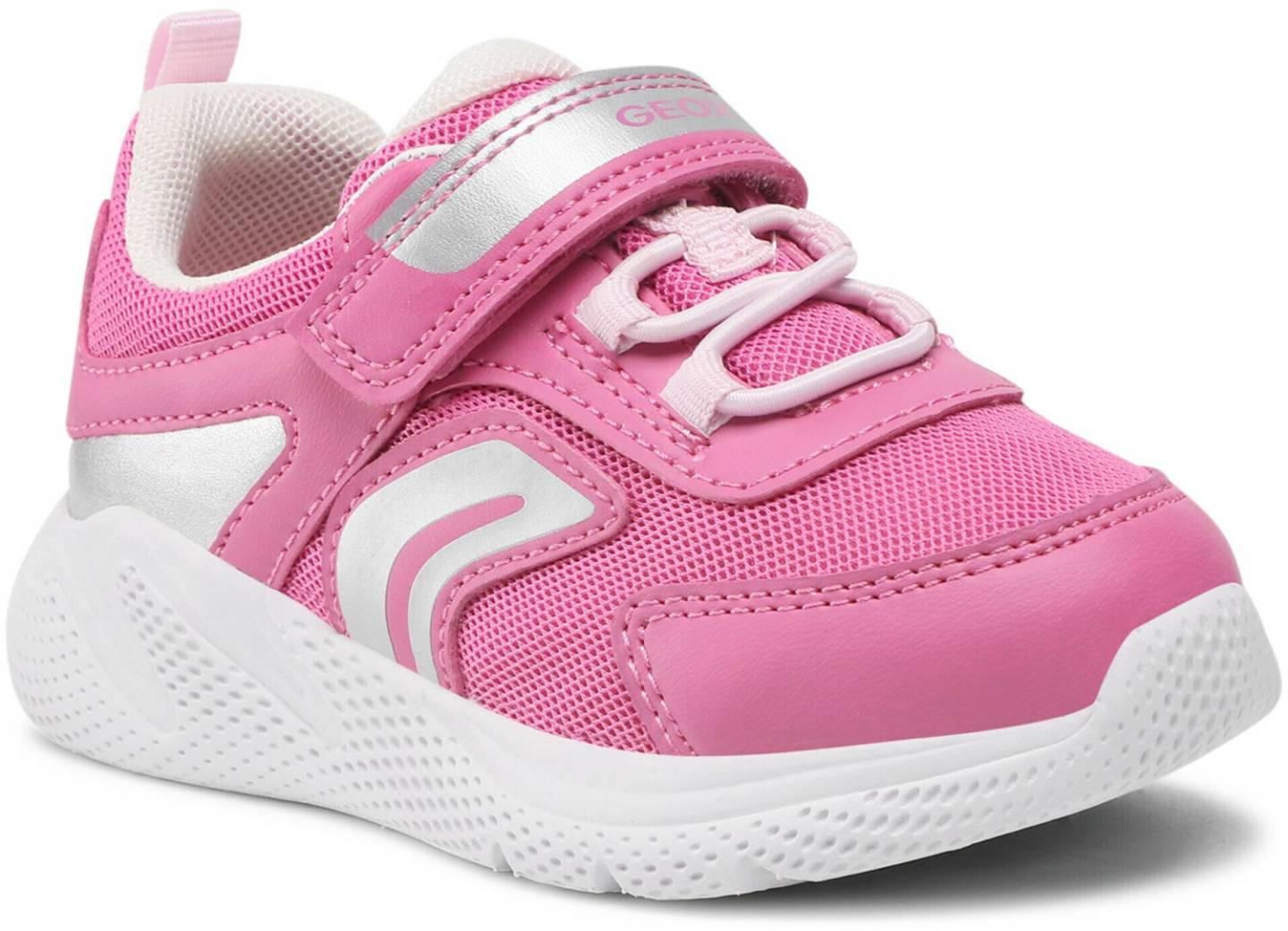 Calzado infantil Geox B Sprintye Girl (B254TB)fuchsia/silver