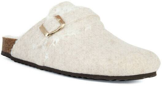 Geox Brionia D36LSB 000NY C5322 beige slippers Zapatillas de casa