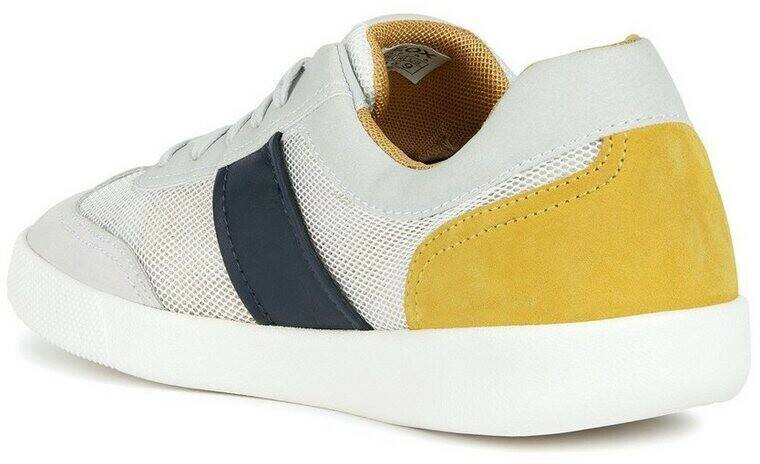 Sneakers Geox U Rieti U3570A014EKC1Q2M Off White/Lt Yellow grey