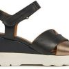 Geox Spherica Ec6 (D45G0C 043CF) black/leather Sandalias mujer