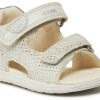 Geox Sandals B Sandal Macchia Gir B254WA 00754 C1Q1N silver Calzado infantil