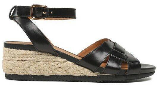 Geox Sandals D Ischia Corda black Sandalias mujer