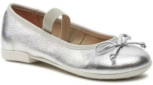 Geox Jr Plie' J4555D 00044 C1007 S Ballerinas silver Calzado infantil