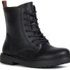 Botas mujer Geox Lace-up J ECLAIR GIRL with zipper black