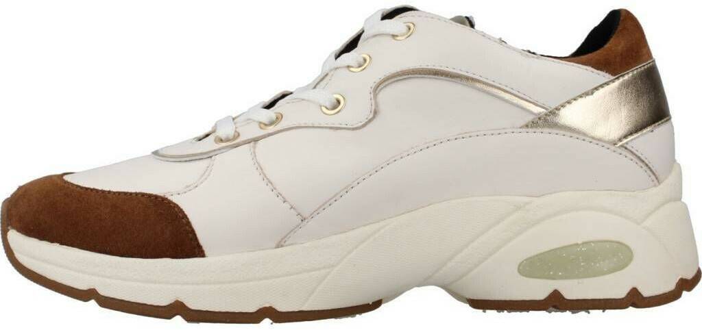 Geox D Alhour A Sneakers off white brown Sneakers