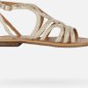 Sandalias mujer Geox Sozy S light gold