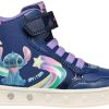 Geox J Skylin Girl F Sneaker navy fuchsia Calzado infantil