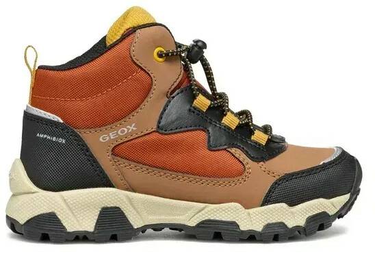 Calzado infantil Geox J Magnetar Boy B Abx J463ZC 050FU C0275 Lace-up Shoes brown