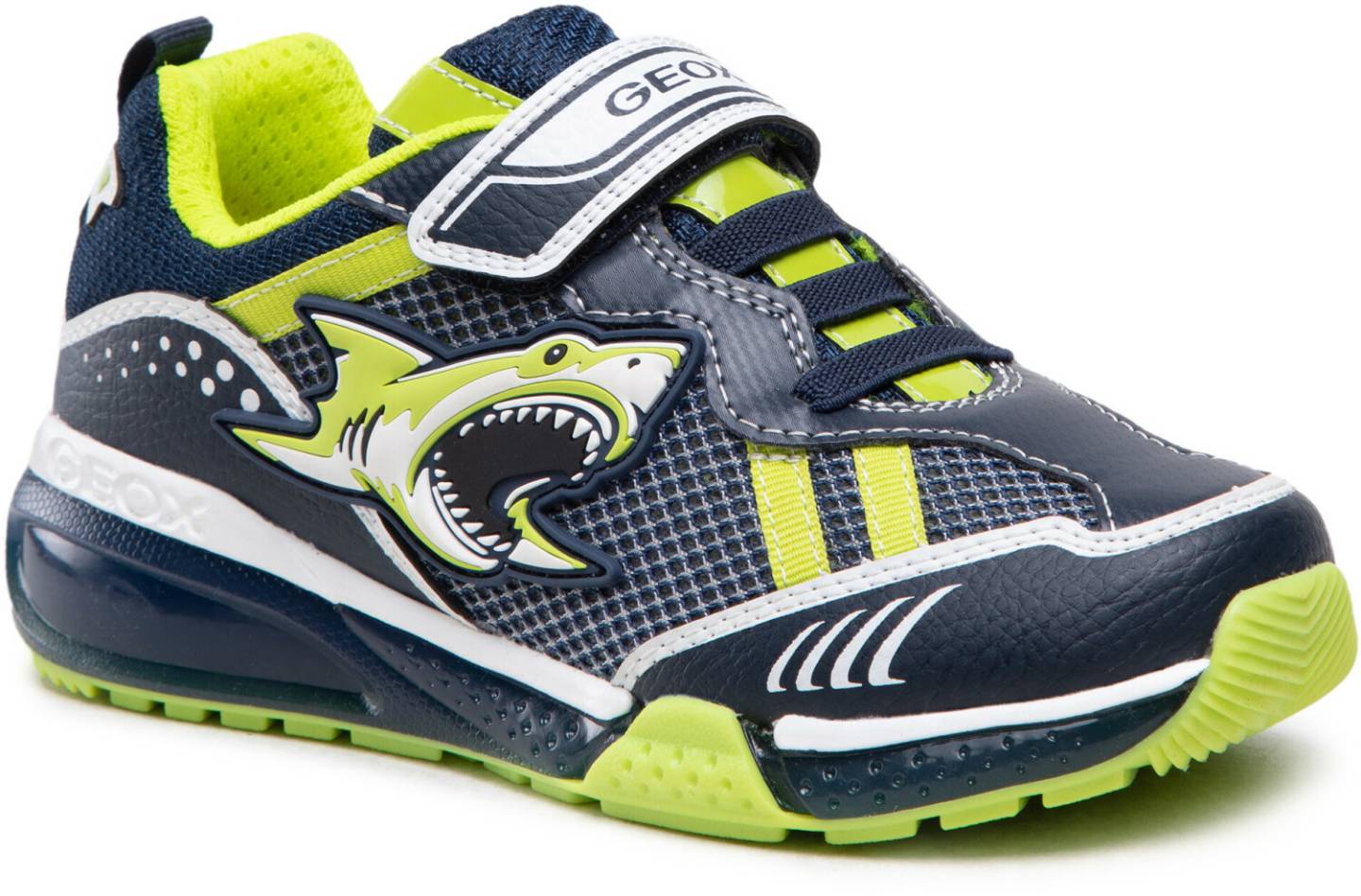 Calzado infantil Geox J BAYONYC (J25FEA)grey/lime