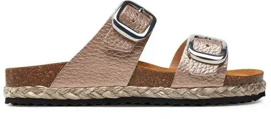 Sandalias pala Geox Pantoletten D Brionia High D45S8A 000BN C6028 brown