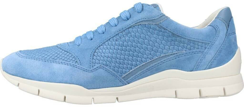 Sneakers Geox Sukie B light blue leather