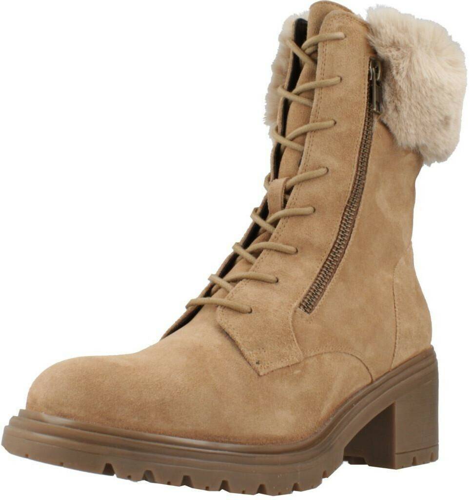 Geox Damiana D36QCB 022BHCS65A Toffee/Beige Botines de mujer