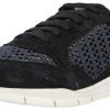 Geox Sukie B black leather Sneakers