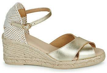 Zapatos cerrados de mujer Geox Espadrilles D Gelsa Low D45NGA 000CF C2012 gold