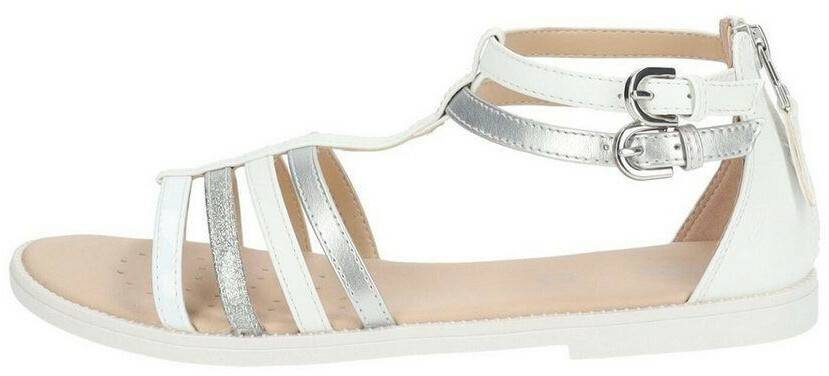 Sandalias mujer Geox Synthetic Leather Sandals white silver