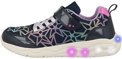 Calzado infantil Geox J Phyper Girl (J35GUA) navy/multi