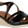 Geox D Ischia Corda Sandals black Sandalias mujer