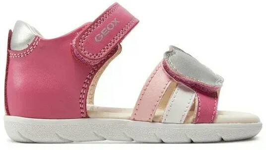 Geox B Sandal Alul Girl B451YA 085NF C8217 M Dk Pink Silver pink Calzado infantil