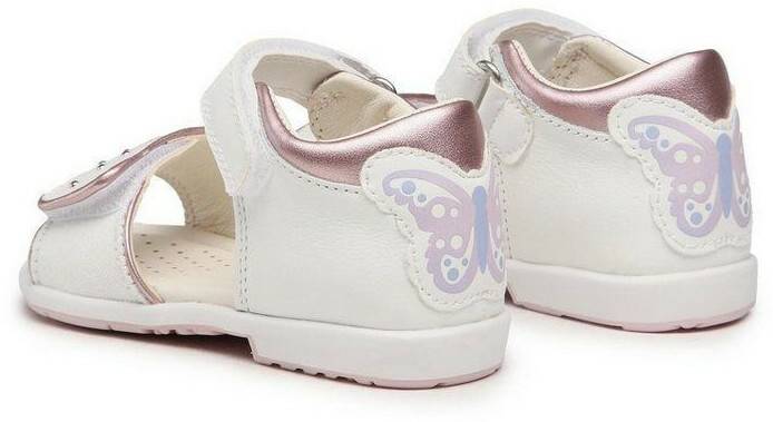 Geox B Verred (B3521A) white/old rose Calzado infantil