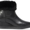 Botines de mujer Geox Anylla Wedge (D04LDG00085C9999) black