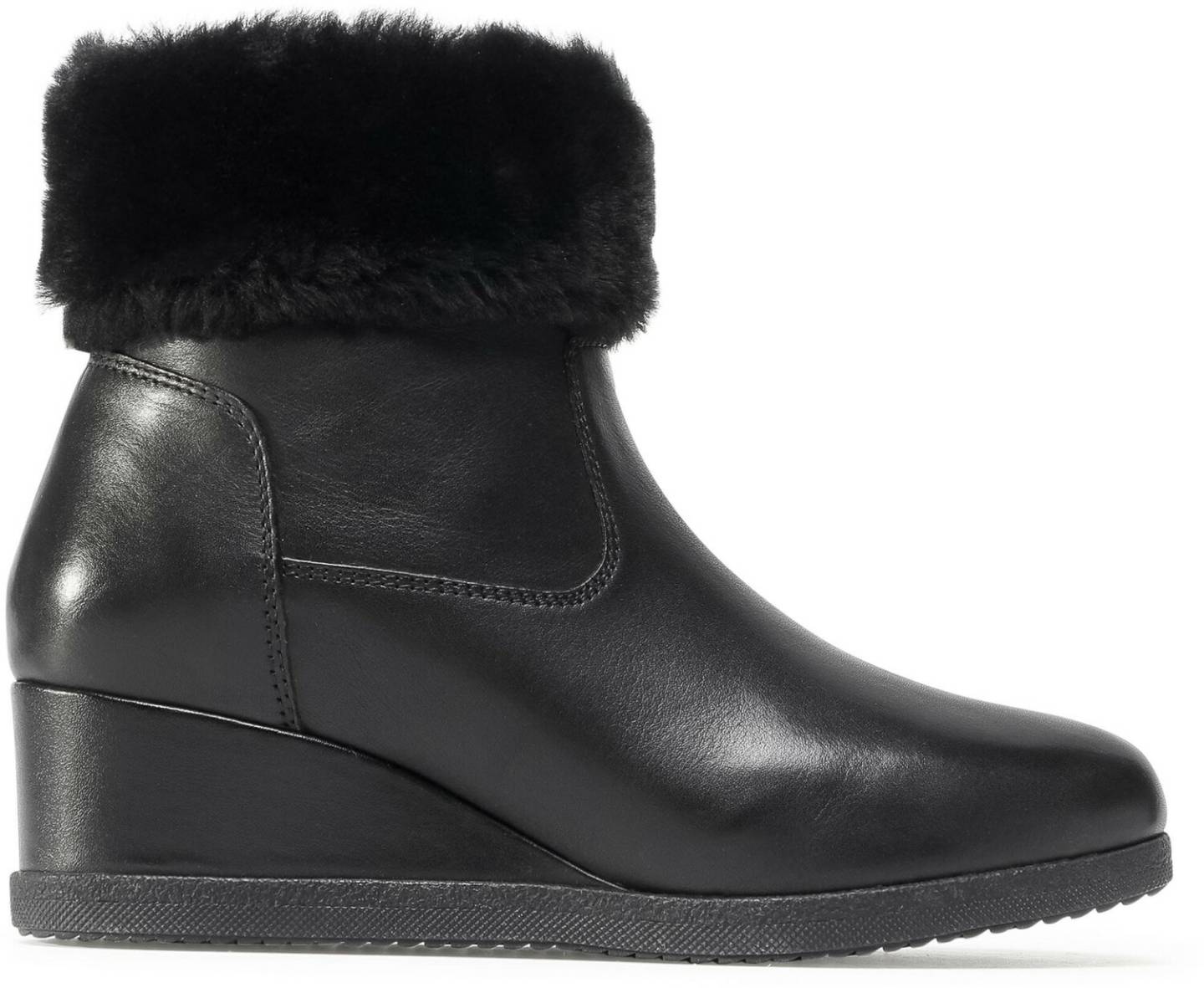 Botines de mujer Geox Anylla Wedge (D04LDG00085C9999) black