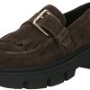 Zapatos cerrados de mujer Geox Slipper 'VILDE' dark brown 12580101