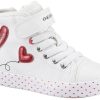 Calzado infantil Geox Jr Ciak Girl (J3504H) white/red