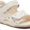 Geox Sandals B Sandal Tapuz Girl B450YA 054AJ C0007 white Calzado infantil