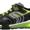 Calzado infantil Geox J Bayonyc Boy Sneakers black lime