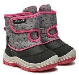 Calzado infantil Geox B FLANFIL Girl B ABX Snow black fuchsia