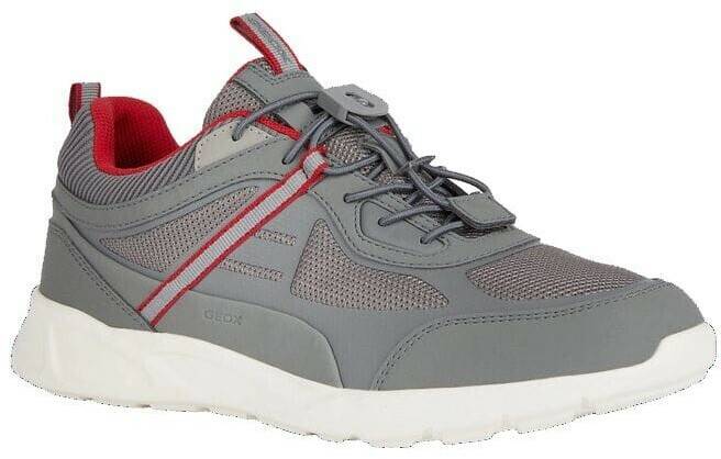 Geox U SANZIO A Sneaker dk stone red Sneakers