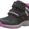 Geox Kids Snow Boots Abx black/pink (J94ALB0CE11C0922) Calzado infantil