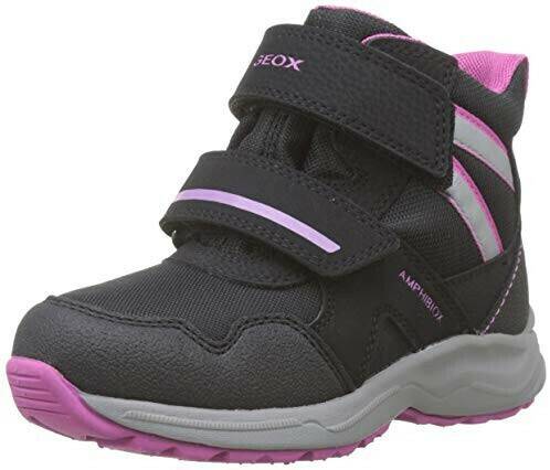 Geox Kids Snow Boots Abx black/pink (J94ALB0CE11C0922) Calzado infantil