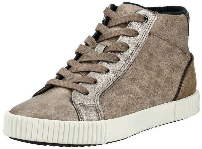 Geox Sneaker beige flat heel for women Sneakers