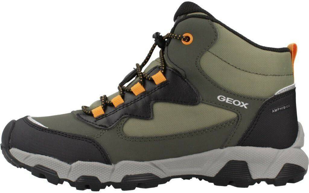 Geox Warm lining MAGNETAR waterproof green Calzado infantil