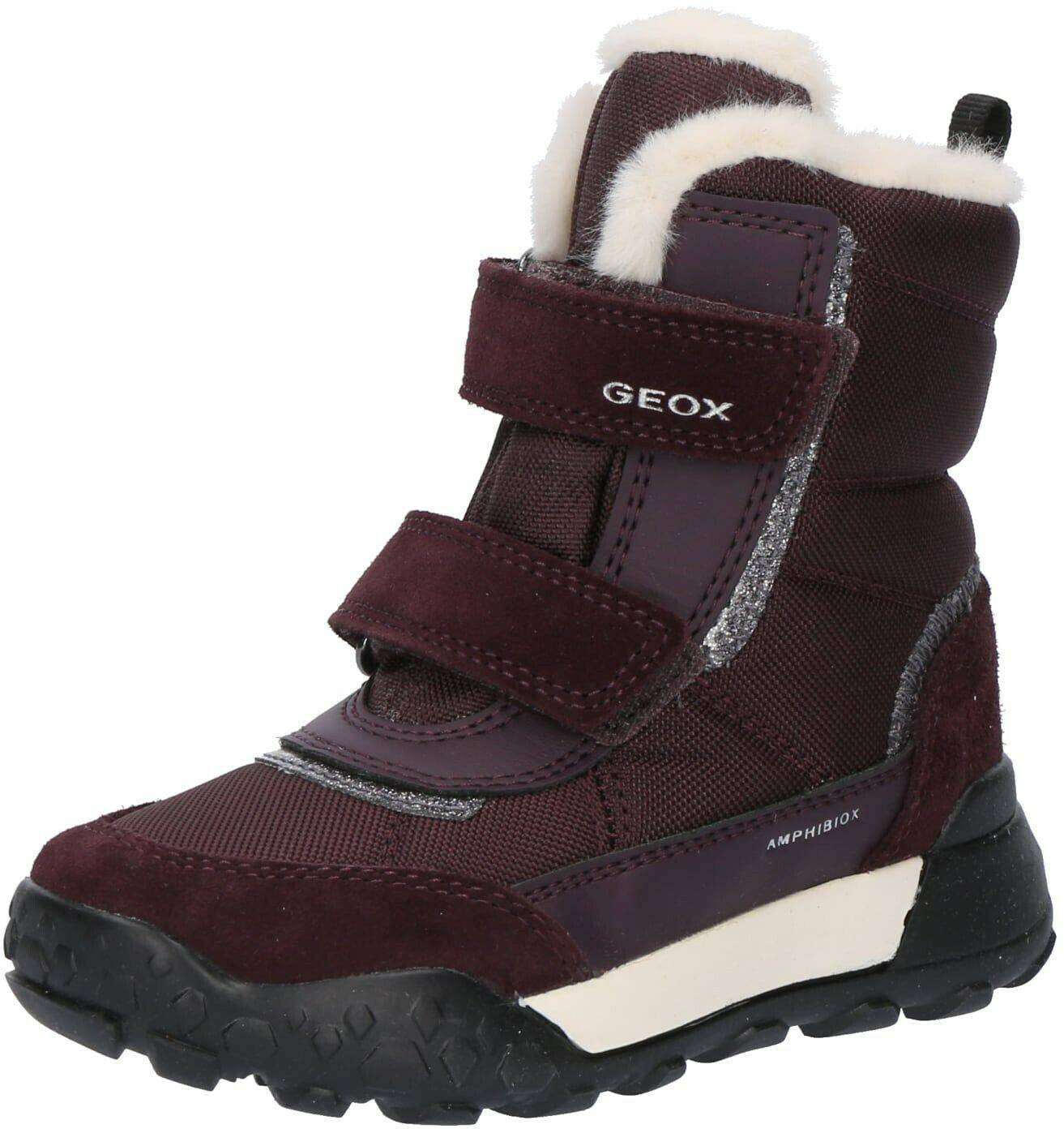 Geox Trekkyup wine red silver 20060041 Calzado infantil