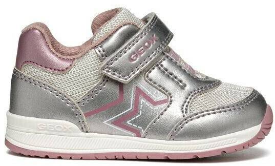 Geox Sneakers B Rishon Girl B450LA 0NFEW C1AK8 silver Calzado infantil