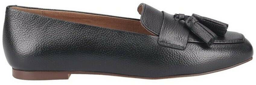 Zapatos cerrados de mujer Geox Slipper Moccasin MARSILEA smooth leather black