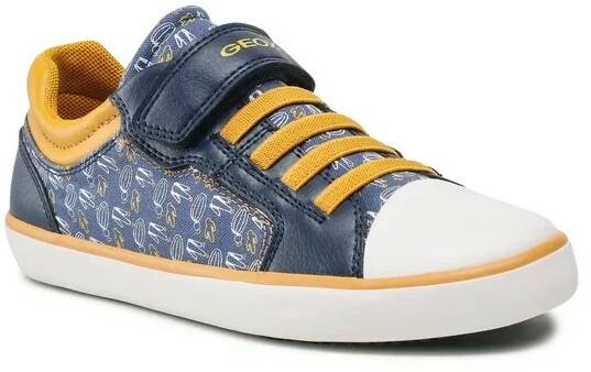 Geox Sneakers J Gisli B A J155CA 0AWBU C4B2G D Avio Dk Yellow dark blue Calzado infantil